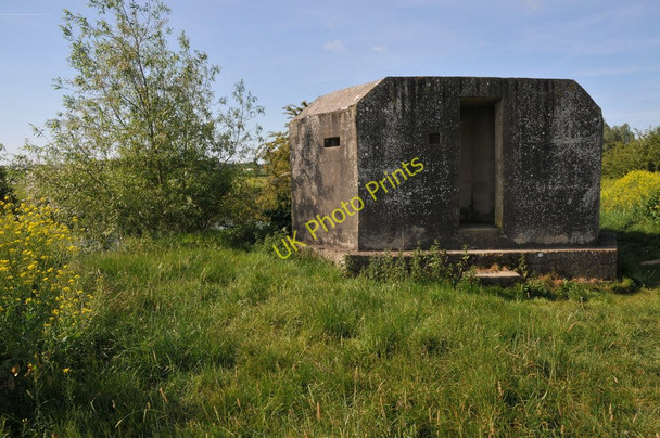 Photo 6"x4" Pillbox near Kelmscot Buscot c2011