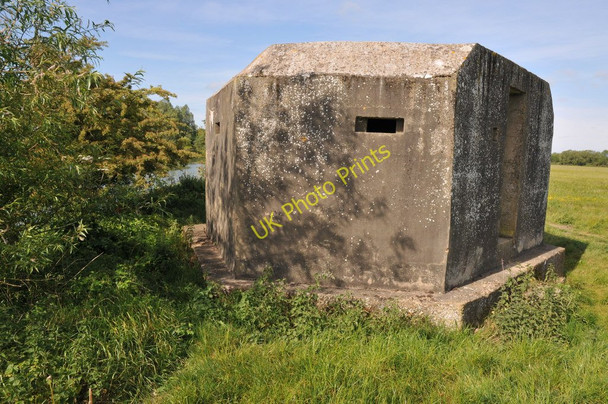Photo 6"x4" Pillbox near Kelmscott Buscot c2011