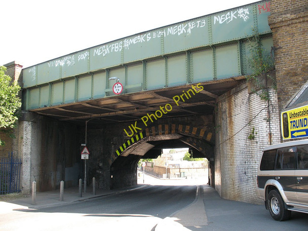 Photo 6"x4" Trundleys Road railway bridge Deptford\/TQ3677 c2011