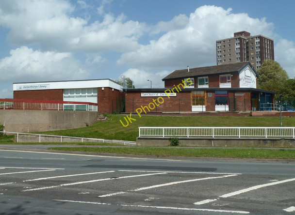 Photo 6"x4" Jordanthorpe library and day nursery Dronfield c2011