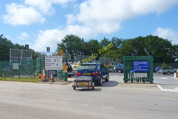 Photo 6"x4" Household Waste Recycling Centre Lymington c2011