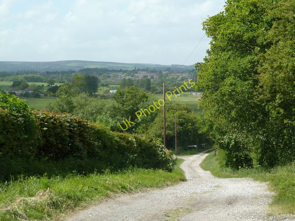 Photo 6"x4" Track, Pig Hills Lane Dronfield c2011