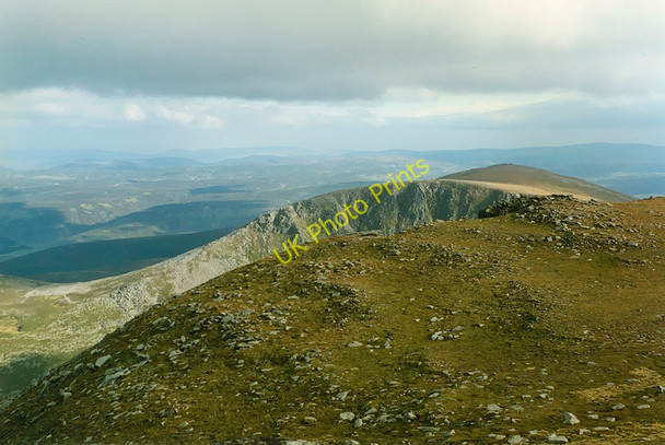 Photo 6"x4" View from the path from Carn Cac Beag Cac Carn M\u00f2r c1991