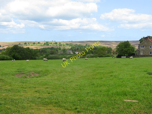 Photo 6"x4" Pastures at Goathland Goathland c2011