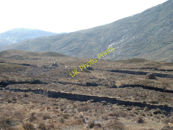 Photo 6"x4" Active peat cutting on South Harris Bayhead\/NG0685 c2011