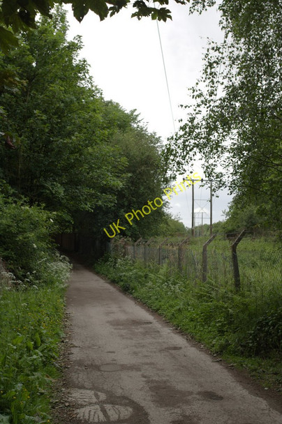 Photo 6"x4" Track and Power Lines Chapeltown\/SK3596 c2011