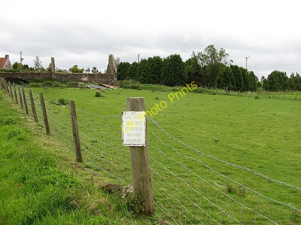 Photo 6"x4" Ruin, Crossgates Peat Inn c2011