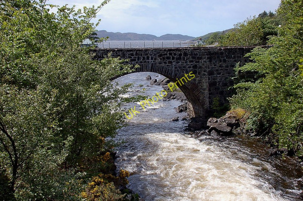 Photo 6"x4" The old bridge from the new, Lochinver Lochinver\/NC0922 c2011