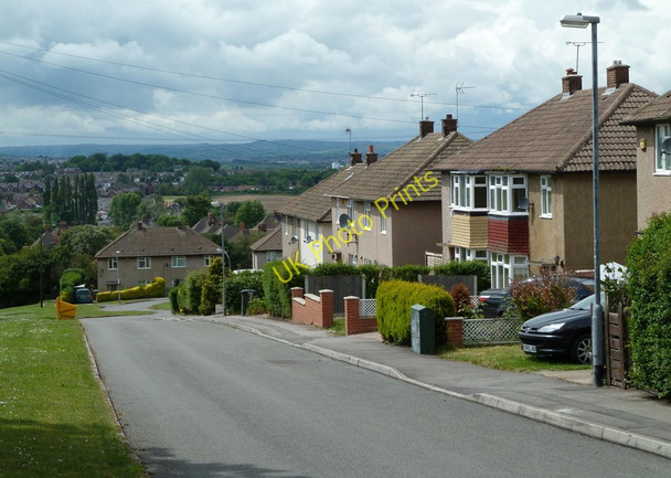 Photo 6"x4" Looking down Hillside Drive, Mastin Moor Staveley\/SK4374 c2011
