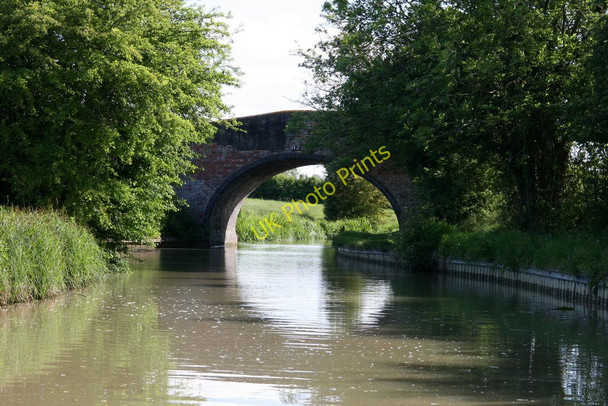 Photo 6"x4" Oxford Canal Bridge 123 Priors Hardwick c2011