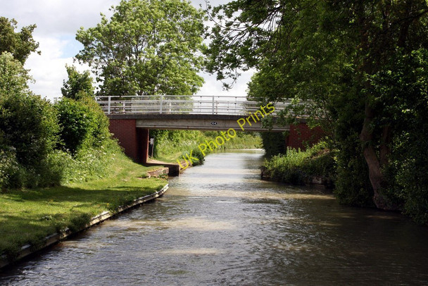 Photo 6"x4" Grand Union Canal Bridge 104 Lower Shuckburgh c2011