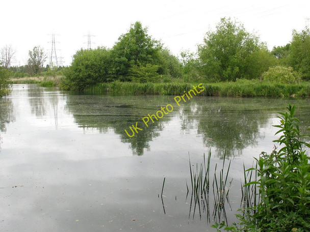 Photo 6"x4" Still water Cheshunt c2011