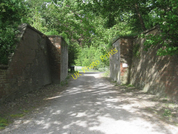 Photo 6"x4" Bridge abutments Fimber c2011