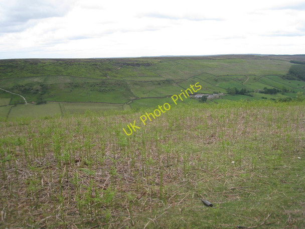 Photo 6"x4" View towards Northdale Farm Rosedale Abbey c2011