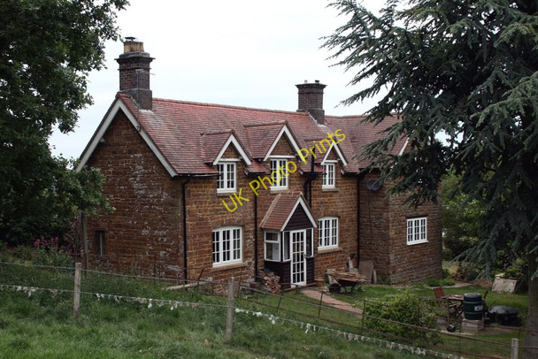 Photo 6"x4" House on Hardwick Hill Priors Hardwick c2011