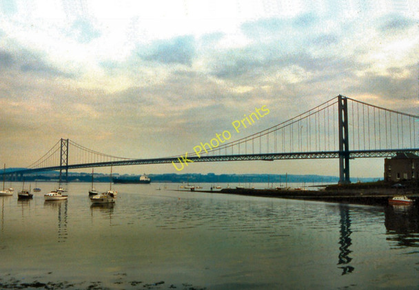 Photo 6"x4" Forth Road Bridge from North Queensferry Queensferry\/NT1278 c1978