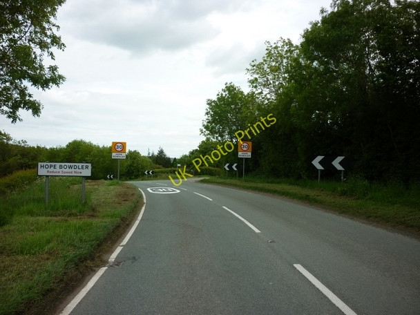 Photo 6"x4" Entering Hope  Bowdler near Church Stretton Hope Bowdler c2011