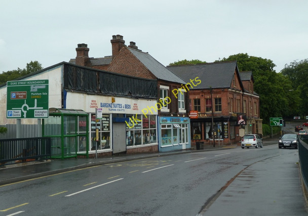 Photo 6"x4" Shops and pub, Lowgates, Staveley Staveley\/SK4374 c2011