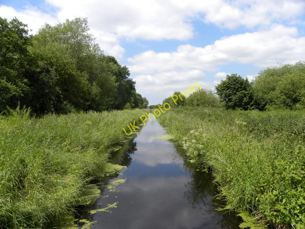 Photo 6"x4" The Glastonbury Canal Ashcott Corner c2011