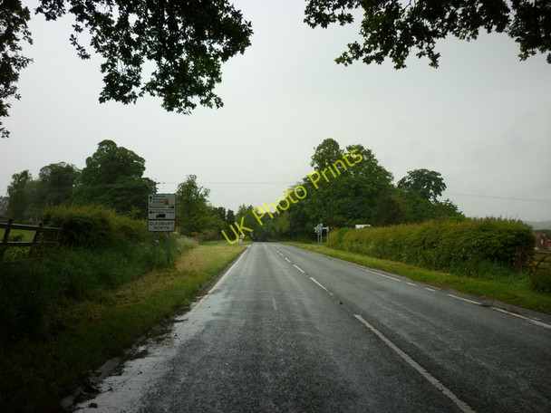 Photo 6"x4" Entering Cleobury North Cleobury North c2011
