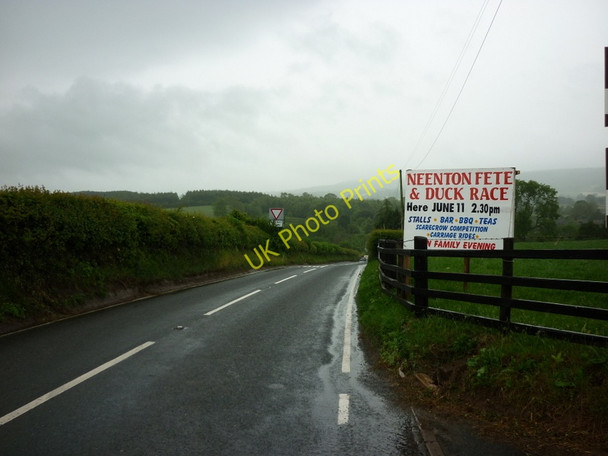 Photo 6"x4" The B4364 into Neenton Neenton c2011