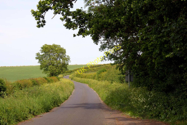 Photo 6"x4" The road to Sworford Lane Great Milton c2011
