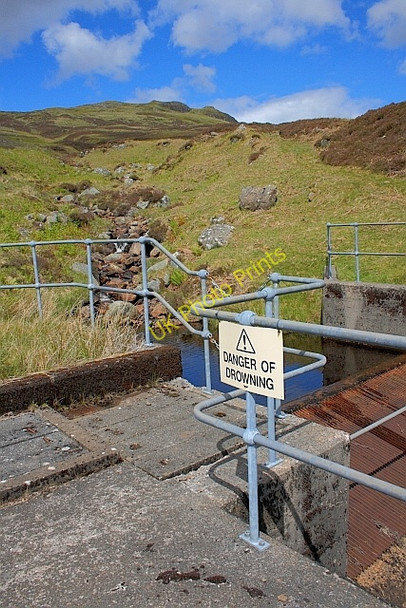 Photo 6"x4" Dryloch Burn Water Intake Invergeldie c2011