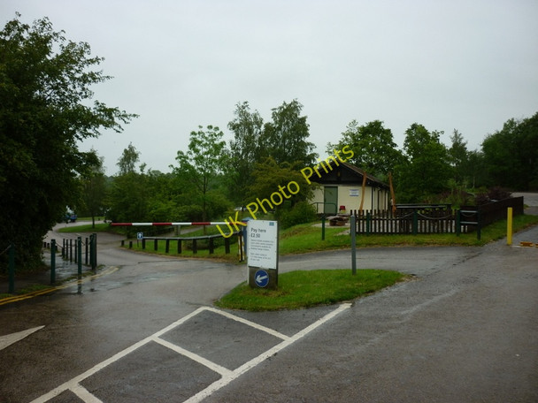 Photo 6"x4" The entrance to Millfields car park, Carsington Water Blackwall\/SK2549 c2011