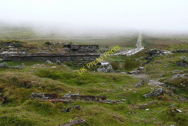 Photo 6"x4" Abandoned works at Rattlebrook Kitty Tor c2011