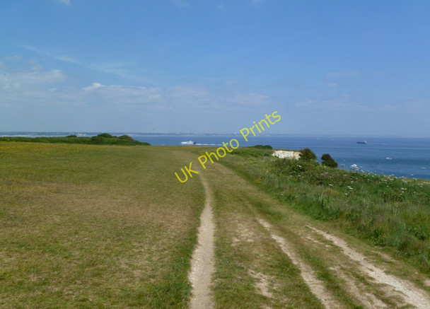 Photo 6"x4" Studland, coast path Studland c2011