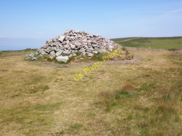 Photo 6"x4" Summit cairn, Bossington Hill Allerford\/SS9047 c2011