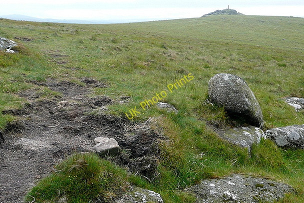 Photo 6"x4" View towards Brat Tor Shortacombe\/SX5286 c2011