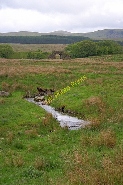 Photo 6"x4" Redsike Gill and a bridge on a dismantled railway Scales\/NY3426 c2011