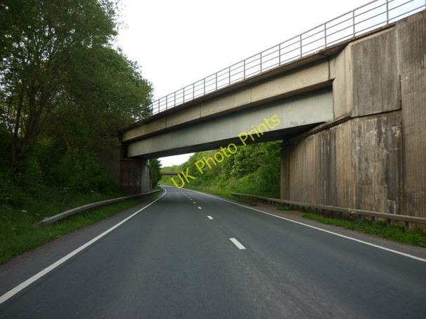 Photo 6"x4" A rail bridge over the A49, Ludlow Bypass Ludlow c2011