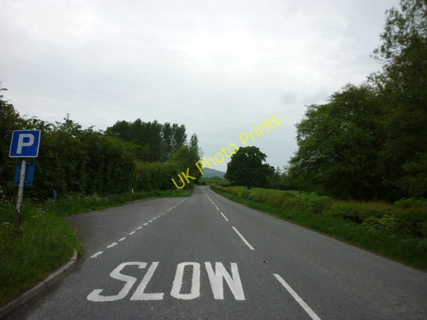 Photo 6"x4" The A489 towards Lydham Choulton c2011
