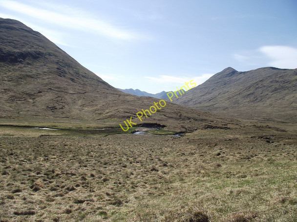 Photo 6"x4" Allt a Chomhlain in the foreground Allt a' Ch\u00f2mhlain\/NH0717 c2011