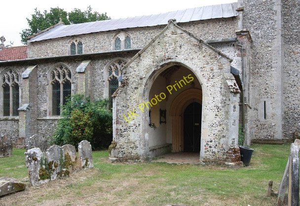Photo 6"x4" St Peter, Reymerston - Porch North Green\/TG0206 c2011
