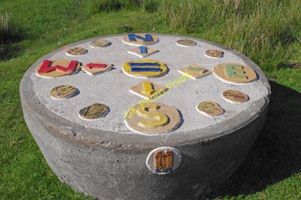 Photo 6"x4" Caton Moor compass Claughton\/SD5666 c2011