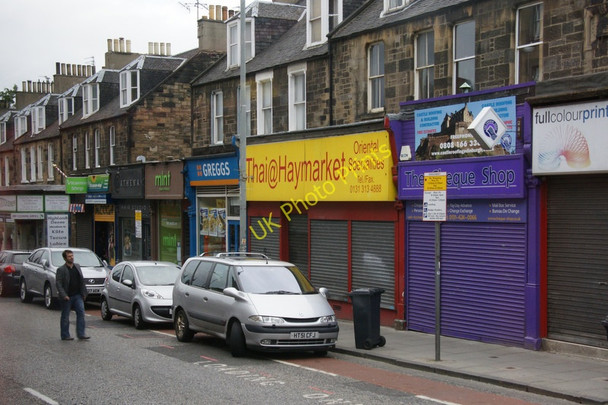 Photo 6"x4" Shops in Dalry Road, Haymarket, Edinburgh Dean\/NT2474 c2011