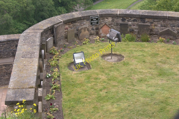Photo 6"x4" Cemetery for Soldiers' Dogs, Edinburgh Castle Edinburgh c2011