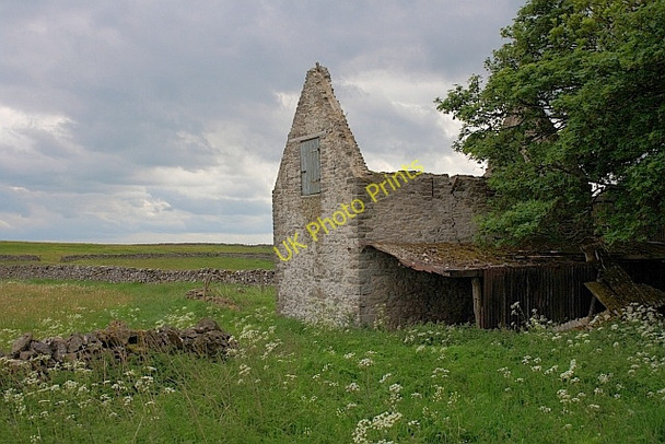 Photo 6"x4" Roofless Barn Sheldon\/SK1768 c2011
