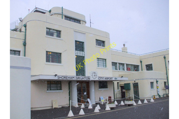 Photo 6"x4" Shoreham Airport terminus Shoreham-By-Sea c2009