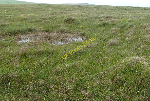 Photo 6"x4" Puddle on Broad Down Broad Down\/SX6280 c2011