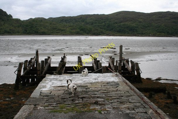 Photo 6"x4" Going, going, soon to be gone........... Kinlochmoidart\/Ceann Loch Muideirt c2011