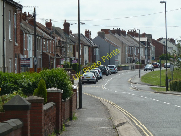 Photo 6"x4" Looking along the B6419 in Bolsover Bolsover c2011