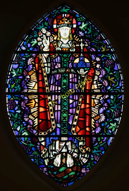 Photo 6"x4" St Barnabas, Homerton High Street - Stained glass window Hackney c2011