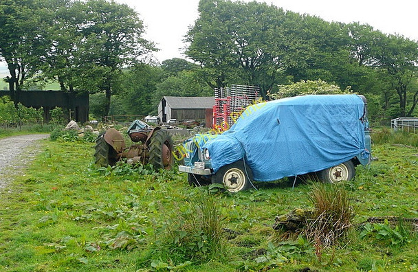 Photo 6"x4" Beardown Farm Two Bridges\/SX6075 c2011