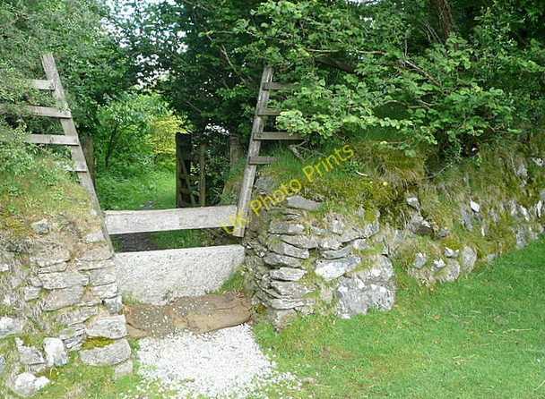 Photo 6"x4" Stile at Willsworthy Camp Lydford c2011