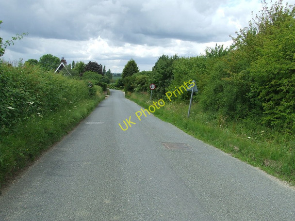 Photo 6"x4" Entering Barnardiston Barnardiston c2011