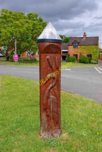 Photo 6"x4" Jubilee Milestone (1), Bransford Road, Rushwick Broadmore Green c2011